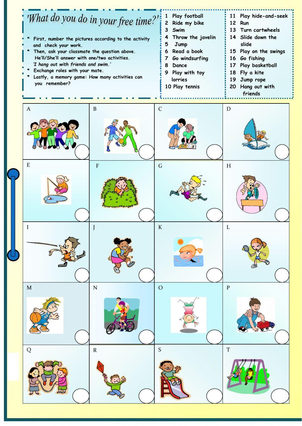 Activities and Sports