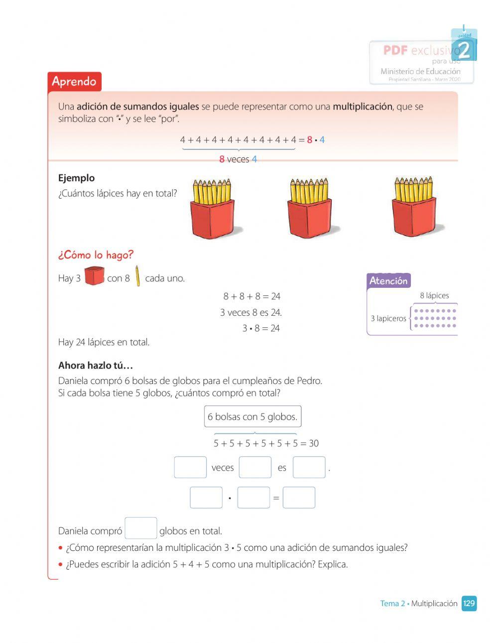 Multiplicaciones