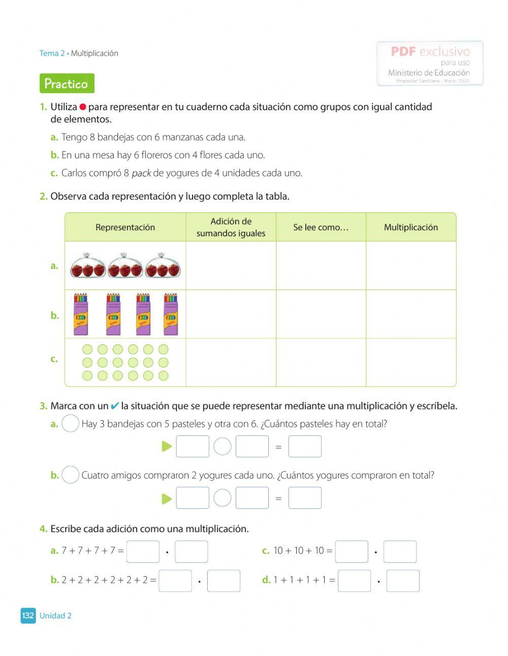 Multiplicaciones