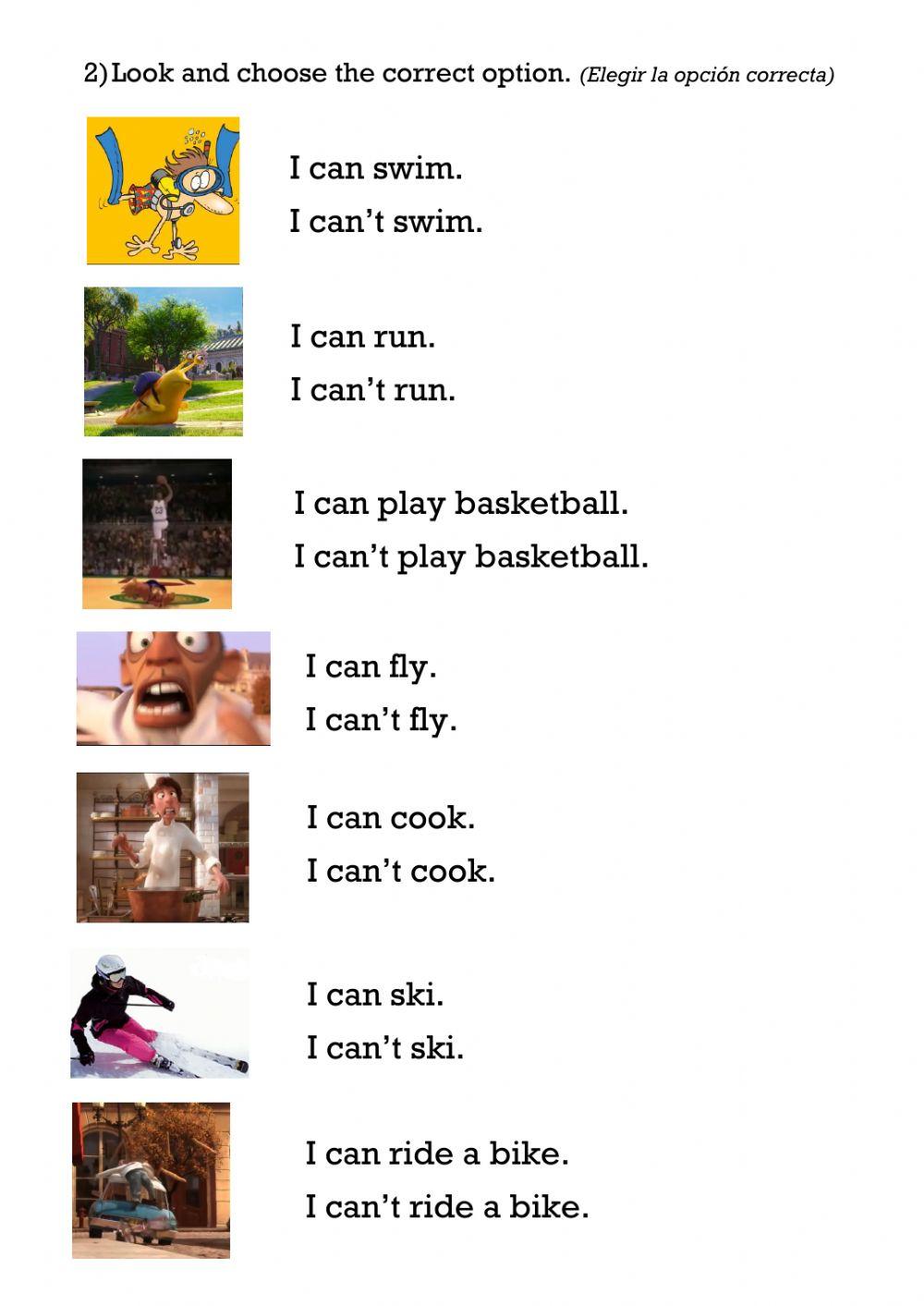 Sports and activities