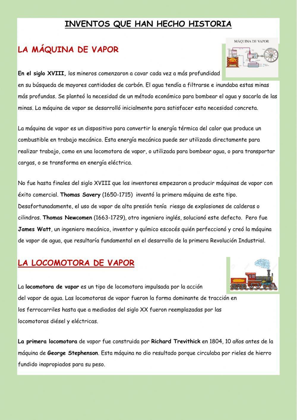 Inventos que han hecho historia