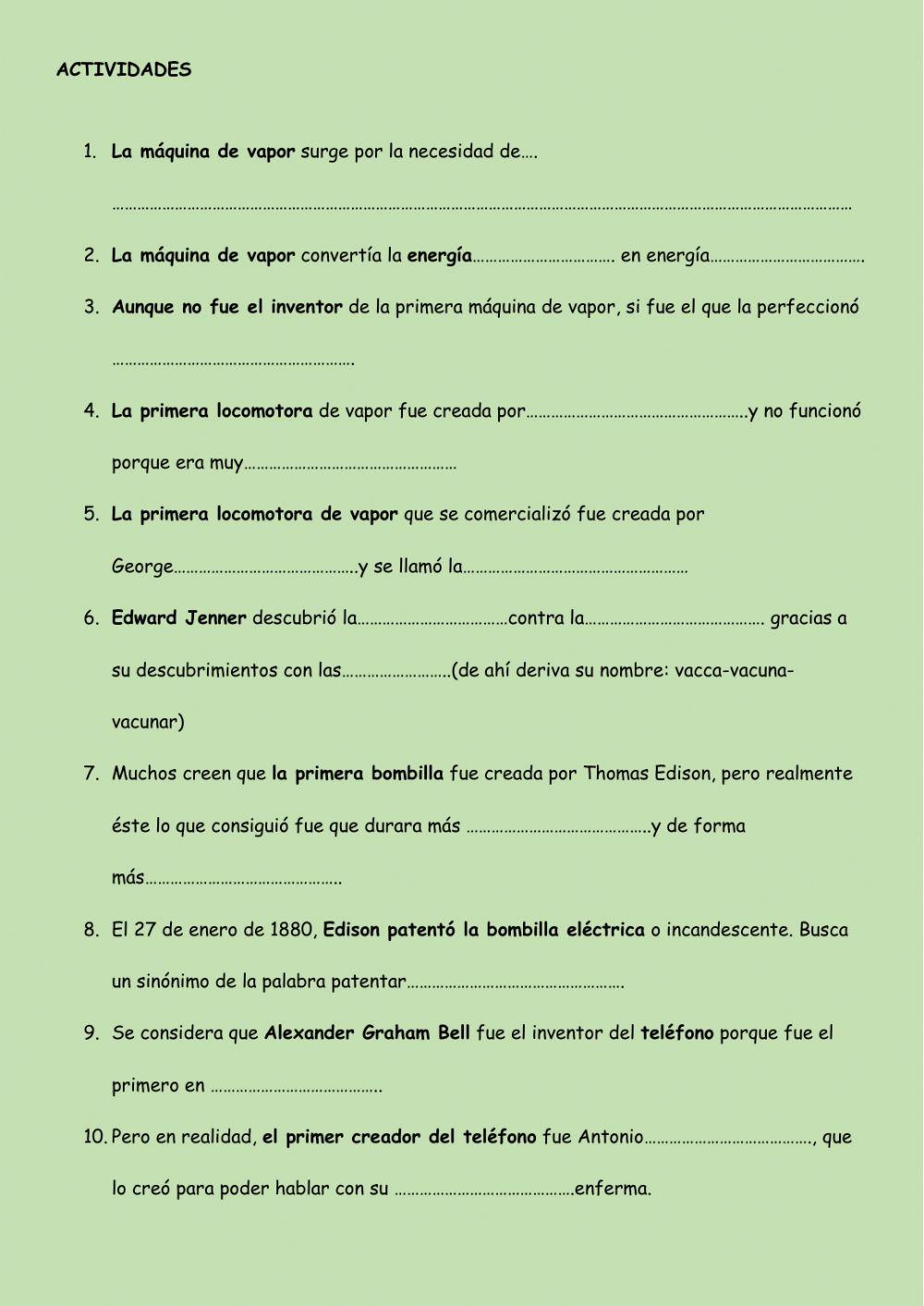 Inventos que han hecho historia