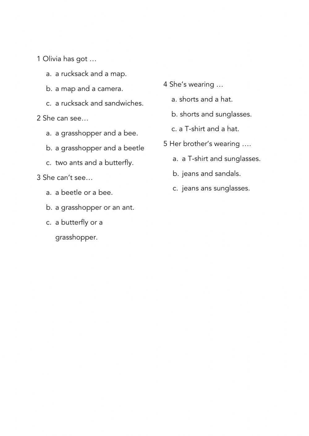 Clothes and weather reading