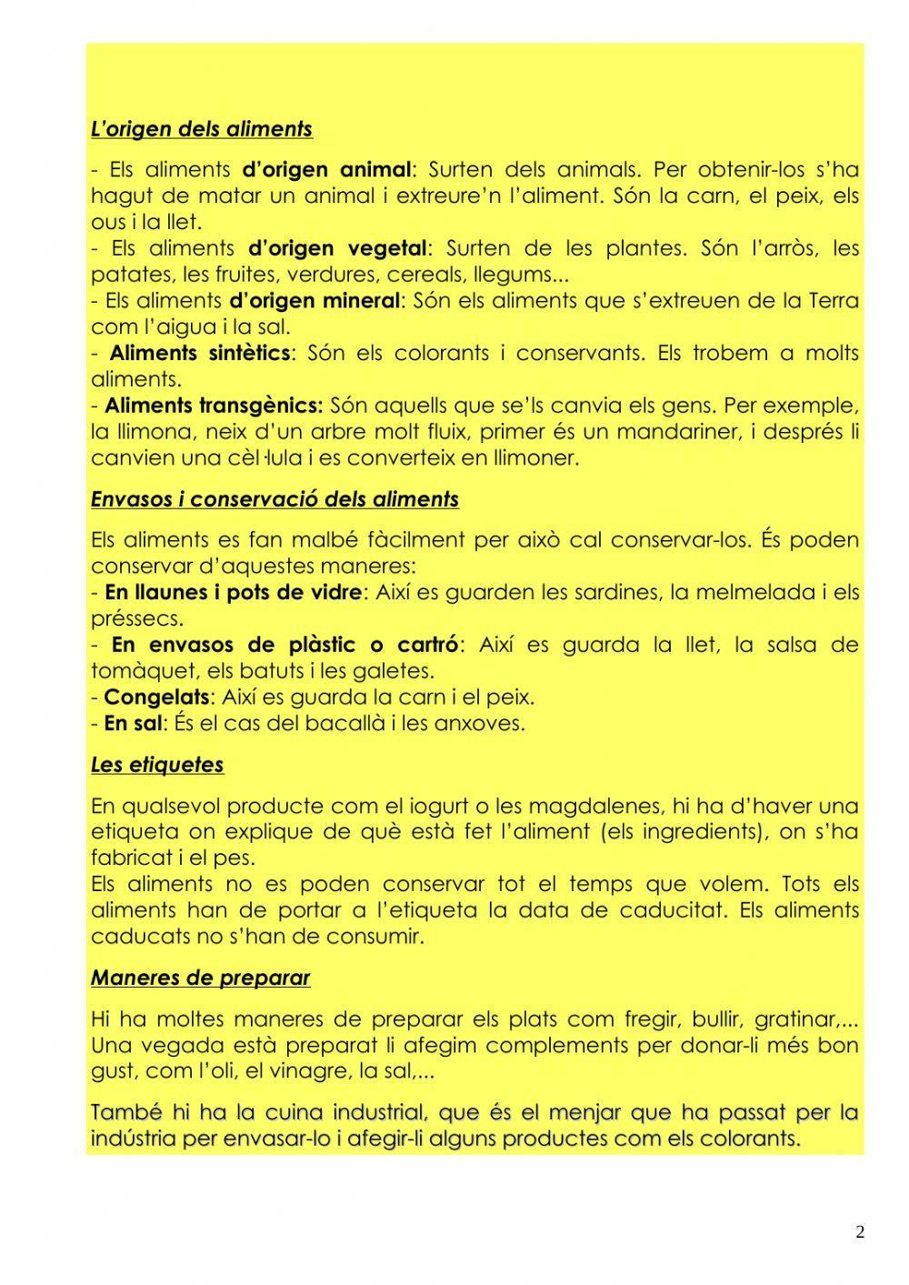 Comprensió Escrita Prova 2 PT3