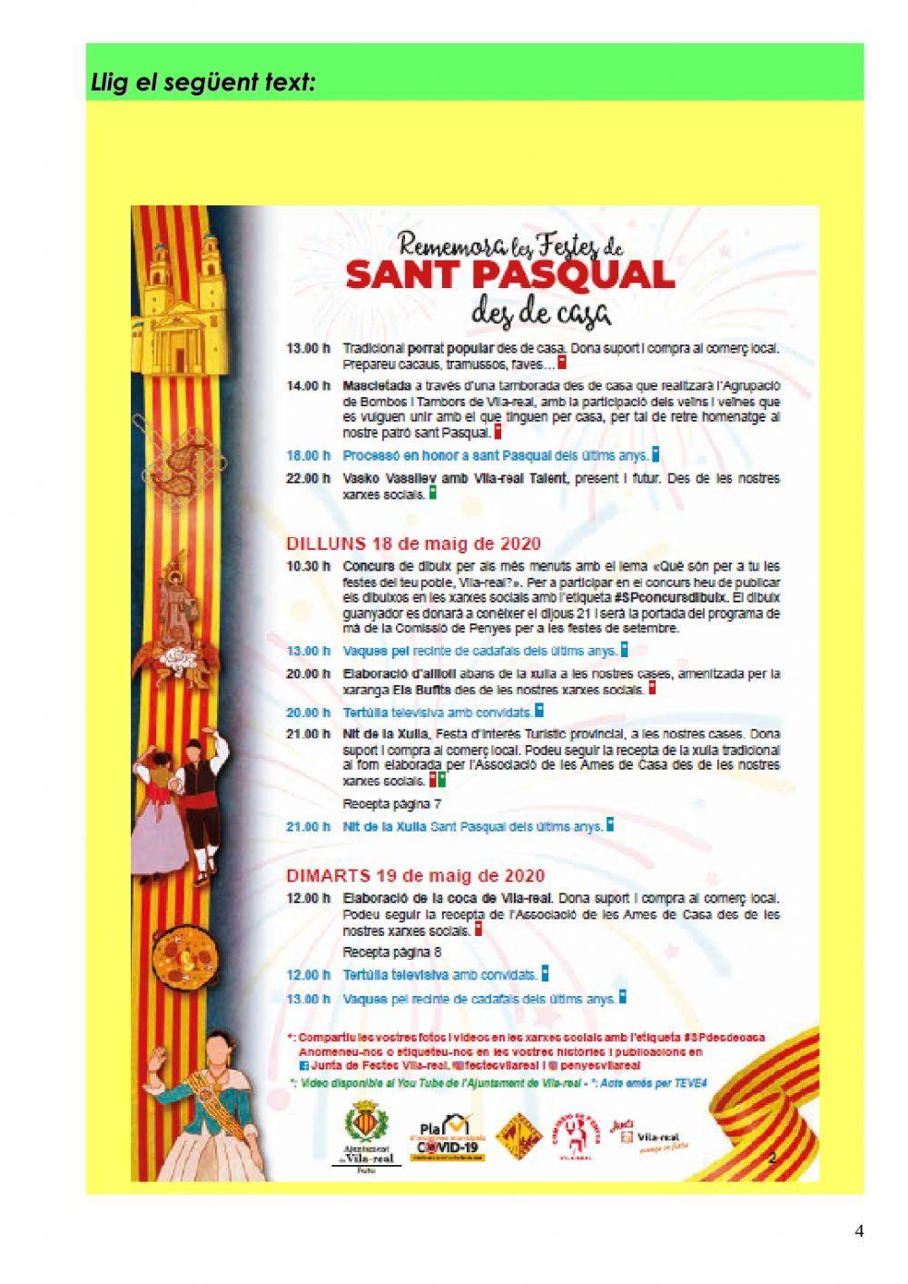 Comprensió Escrita Prova 2 PT3