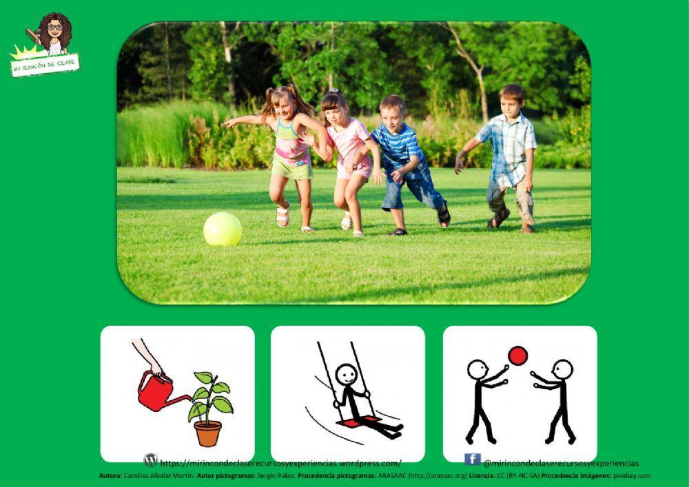 ¿Qué hace? El jardín