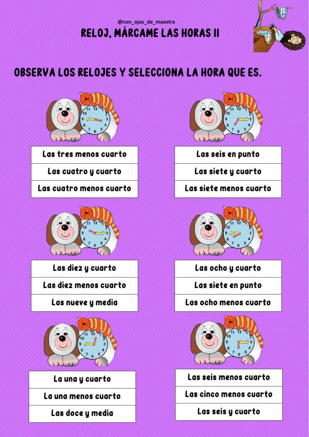 Reloj márcame las horas II