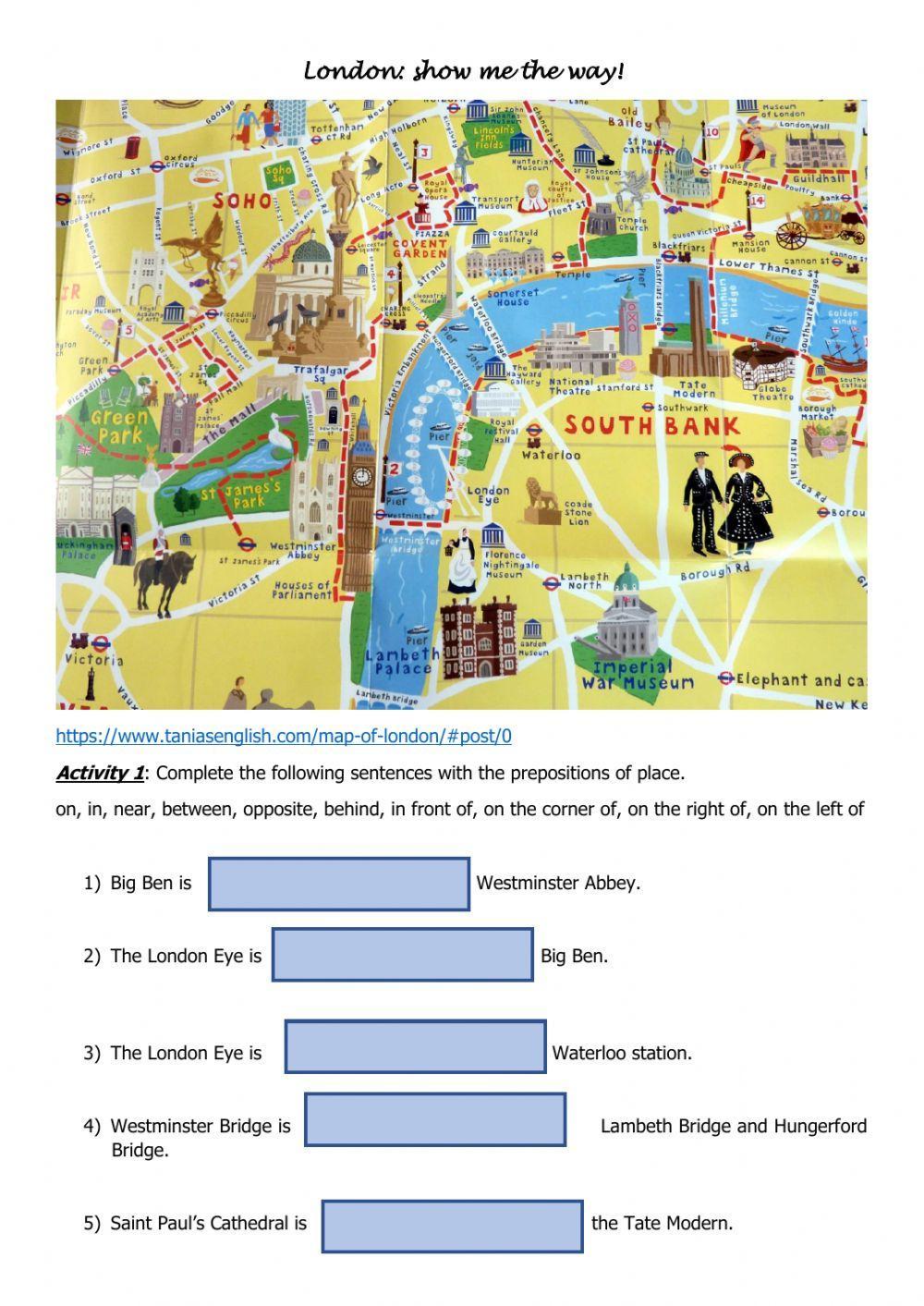 London Show me the way