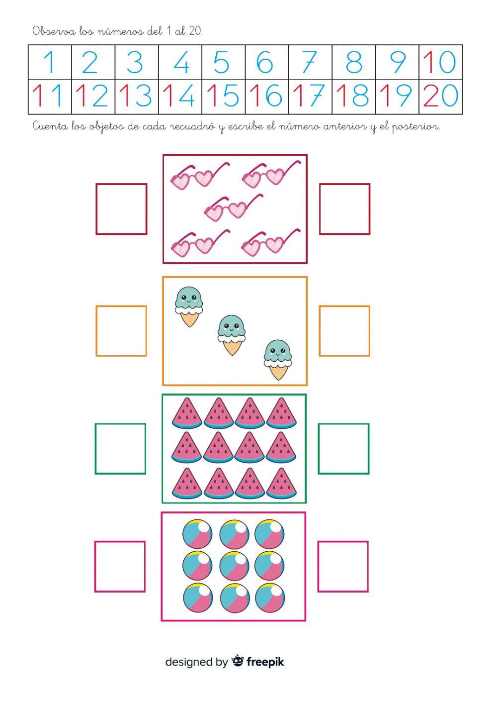 Anterior y posterior