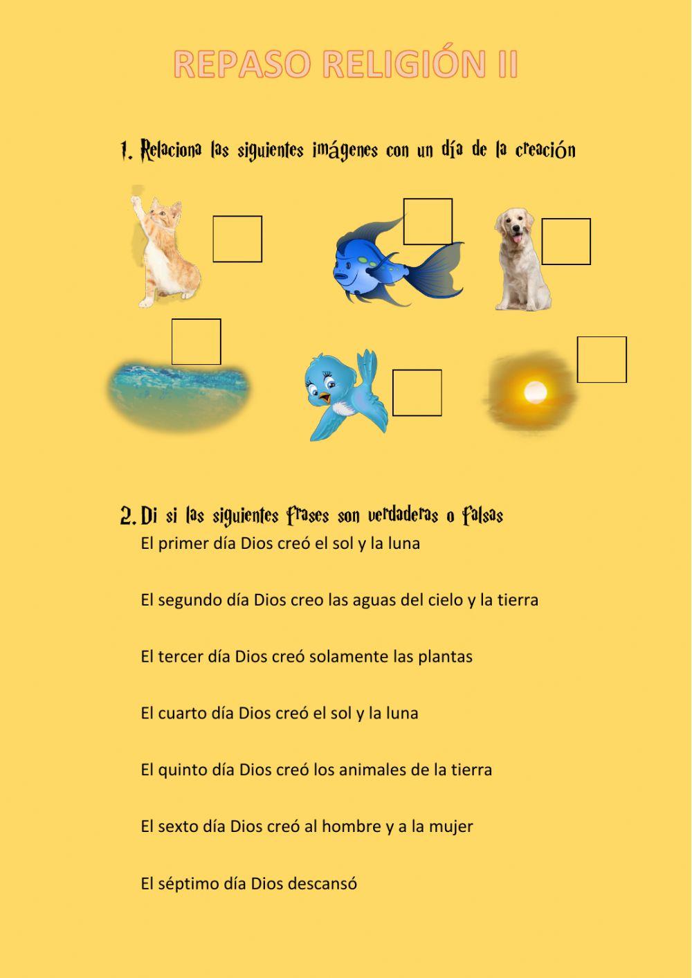 Repaso 2: la creación