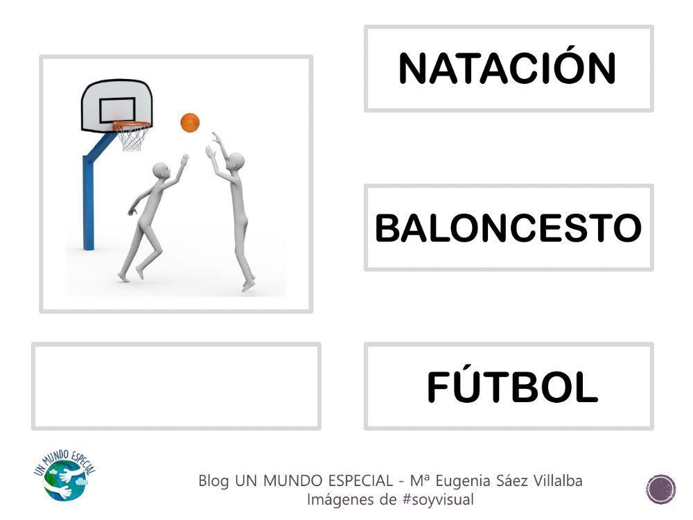 Lectura global - Deportes I - Blog un mundo especial