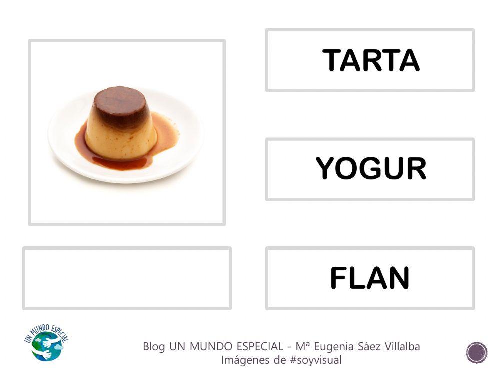 Lectura global - Postres II - Blog un mundo especial