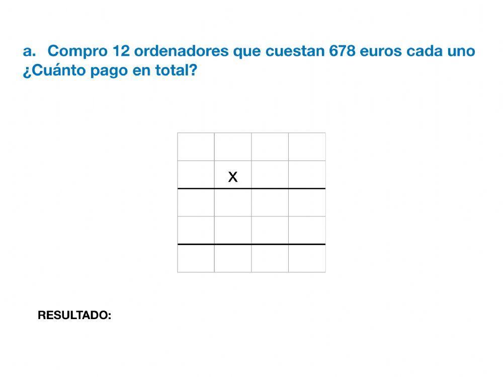 Multiplicaciones Repaso 1