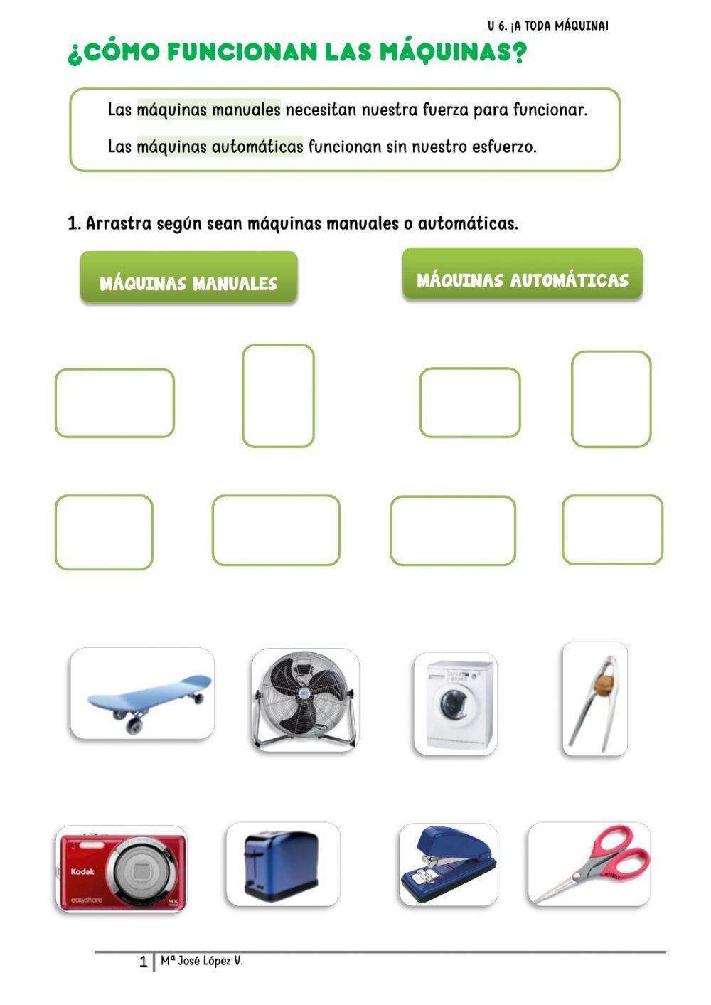 ¿Cómo funcionan las máquinas?