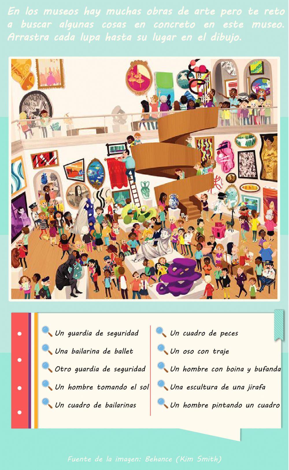 Encuentra en el museo (arte)