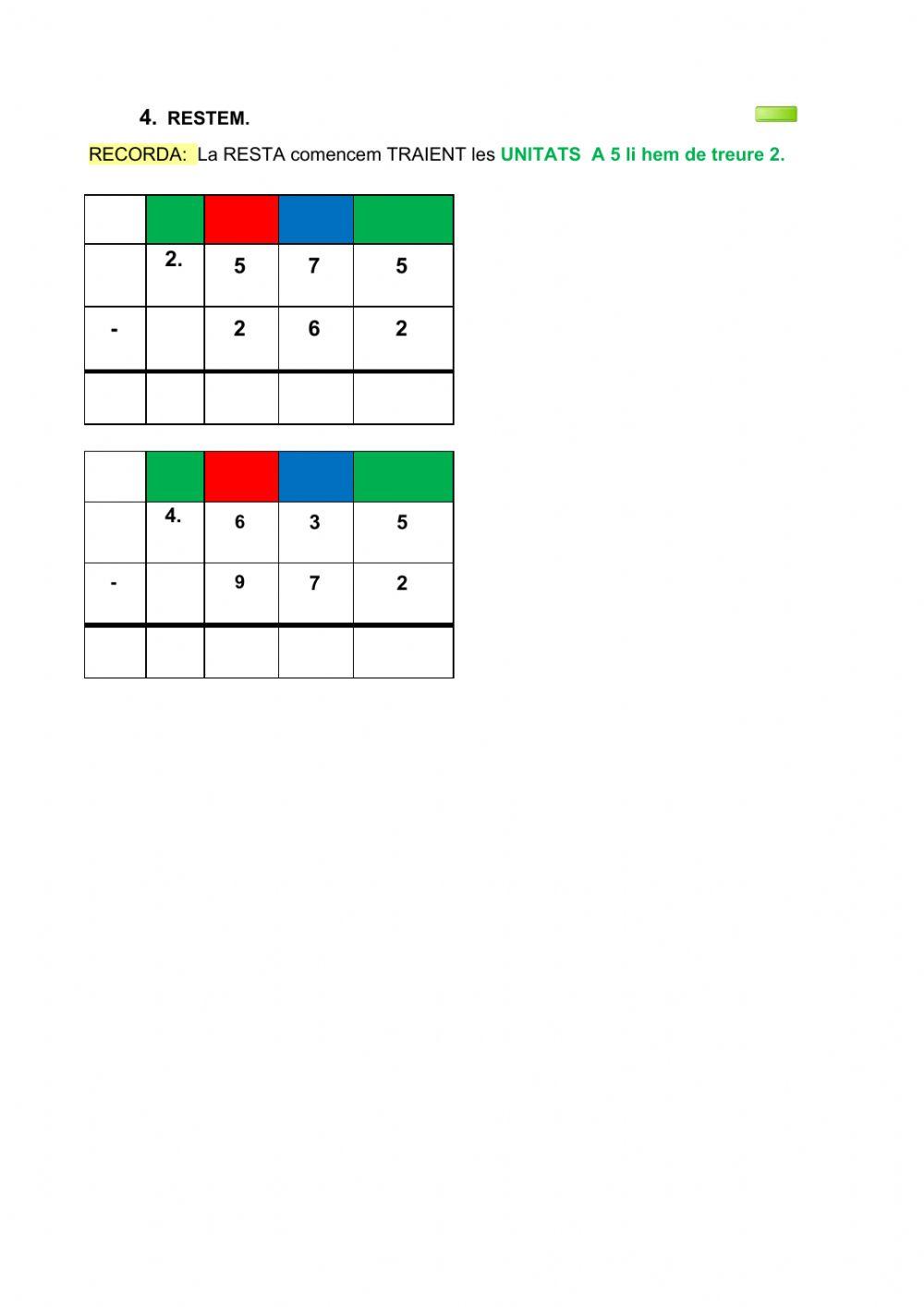 Resta sense portar i resta portant