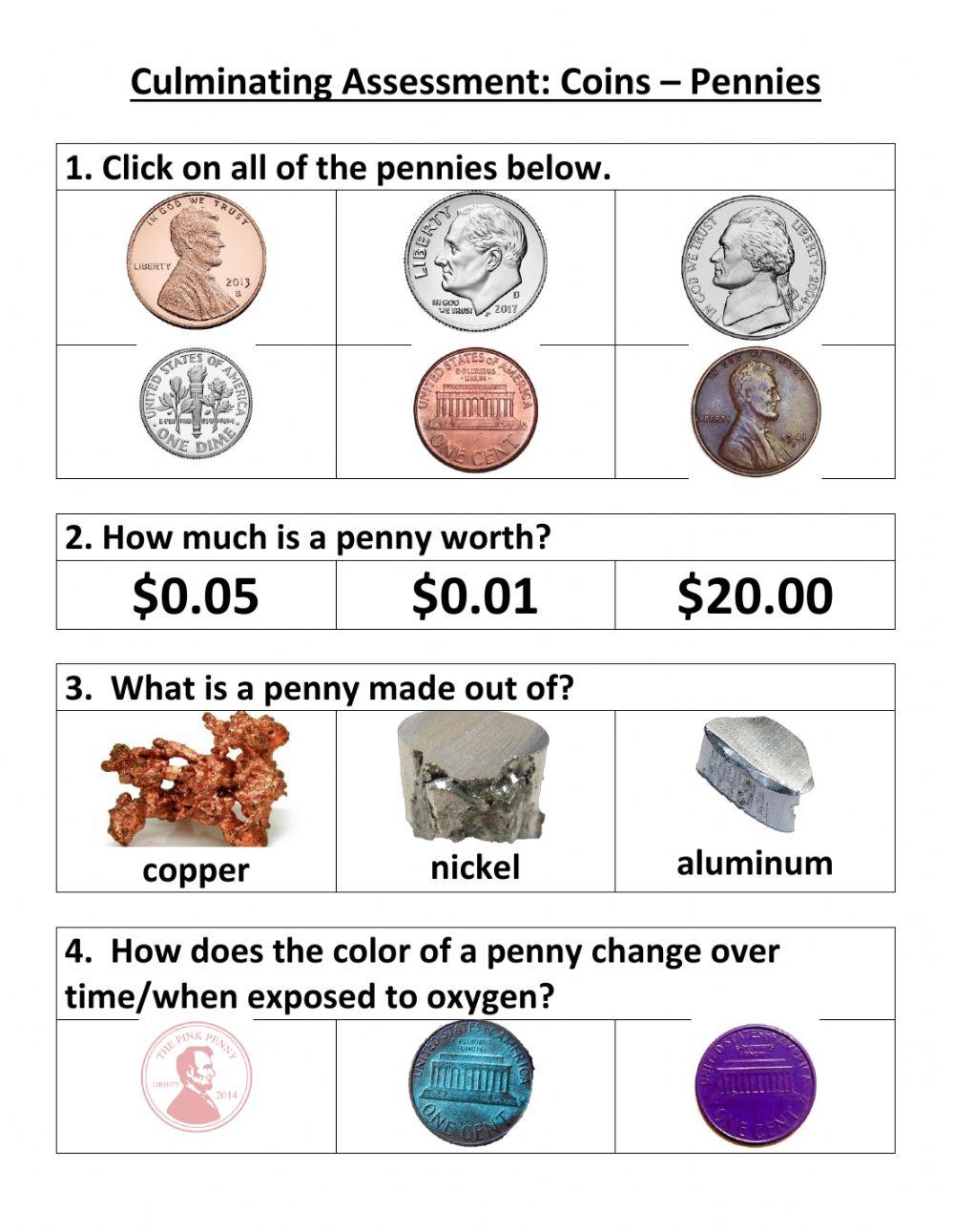 Final test - Pennies