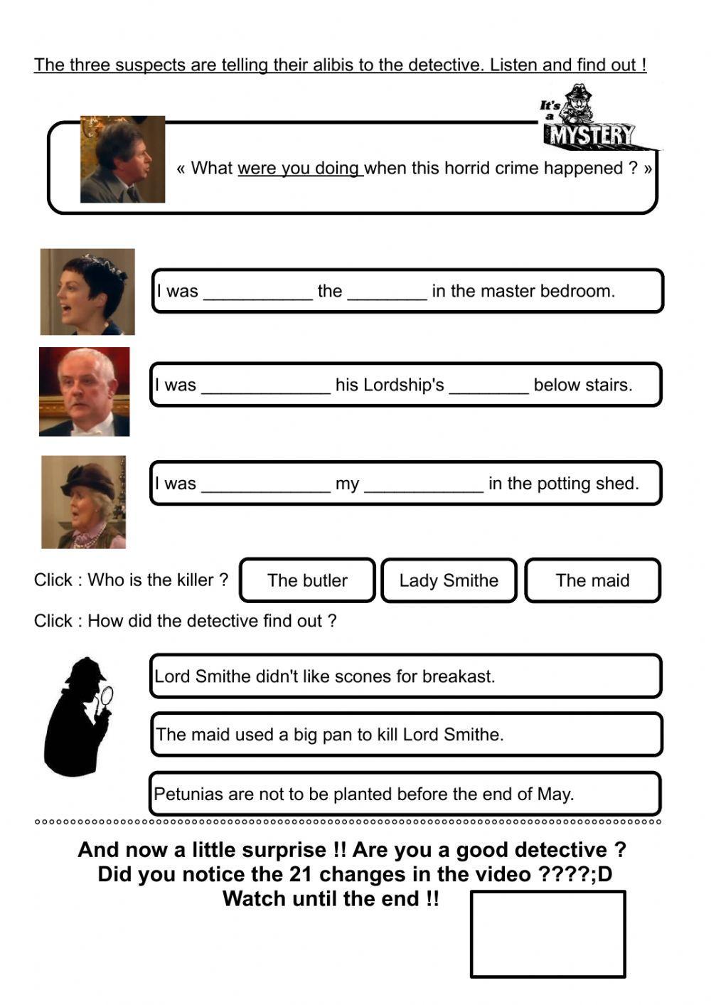 257508 Whodunnit? aurelie miralles LiveWorksheets