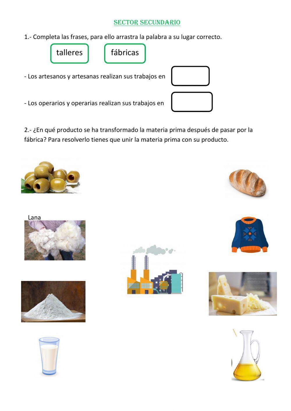 Sector Secundario