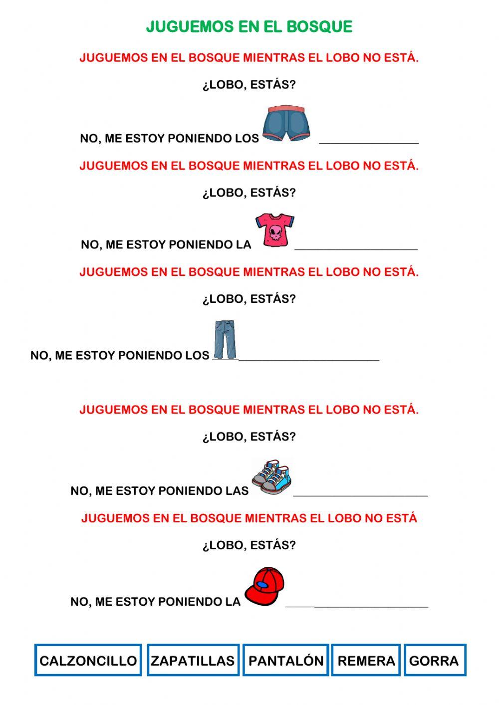 Juguemos en el bosque