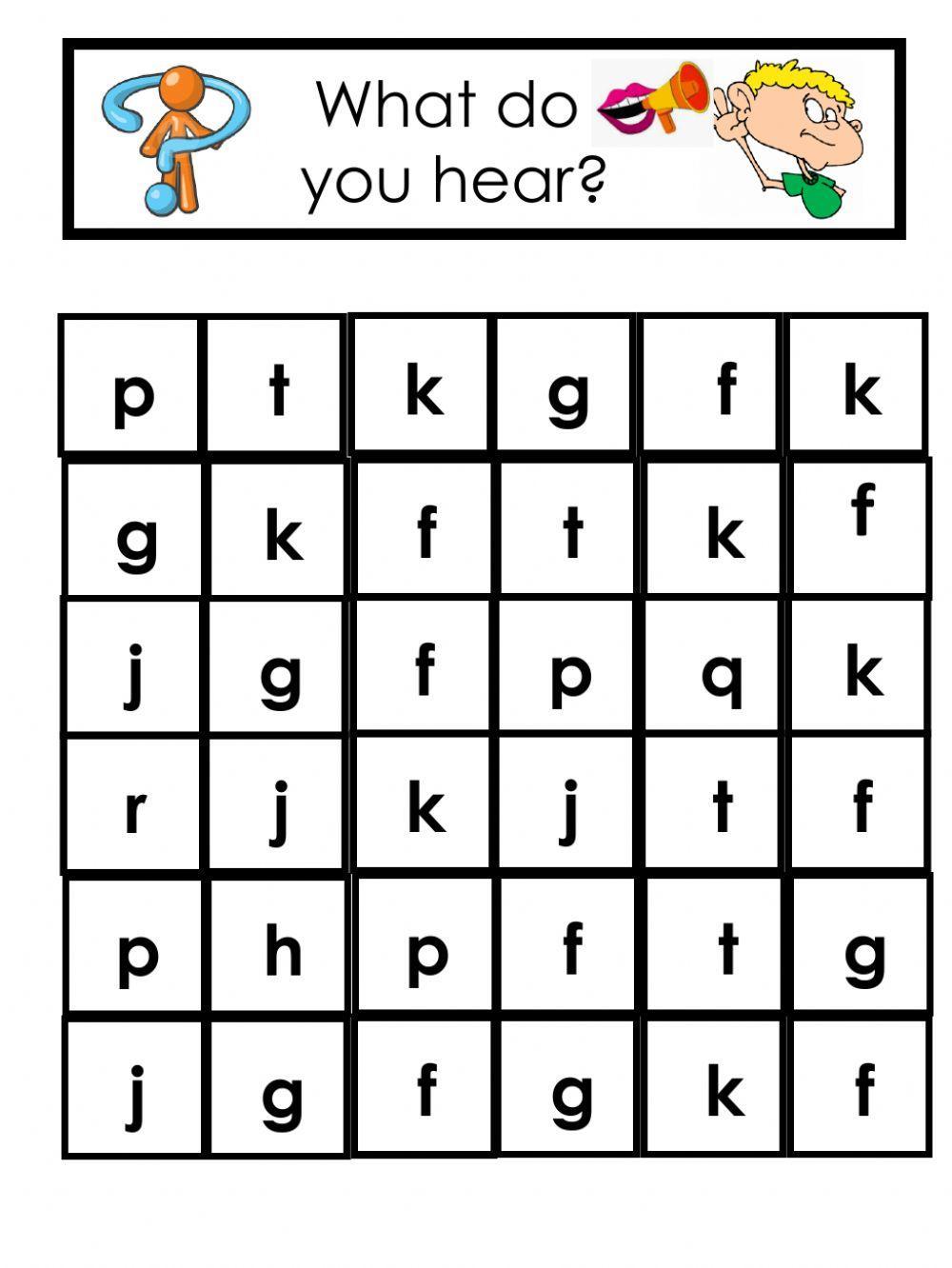 Find the letter T Find the letter T
