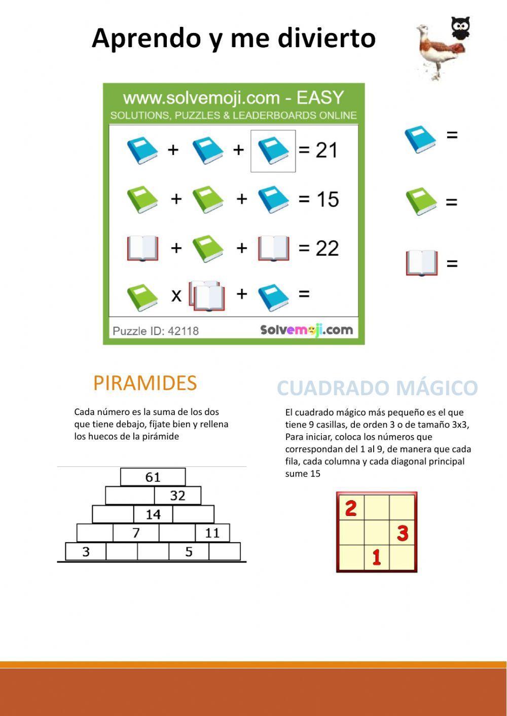 Aprendo y me divierto 1