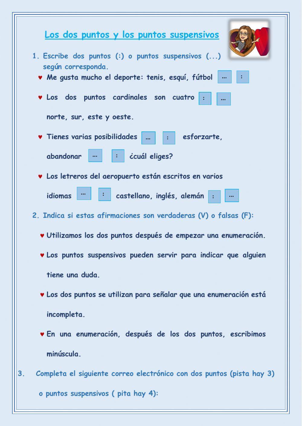 Los dos puntos Los dos puntos