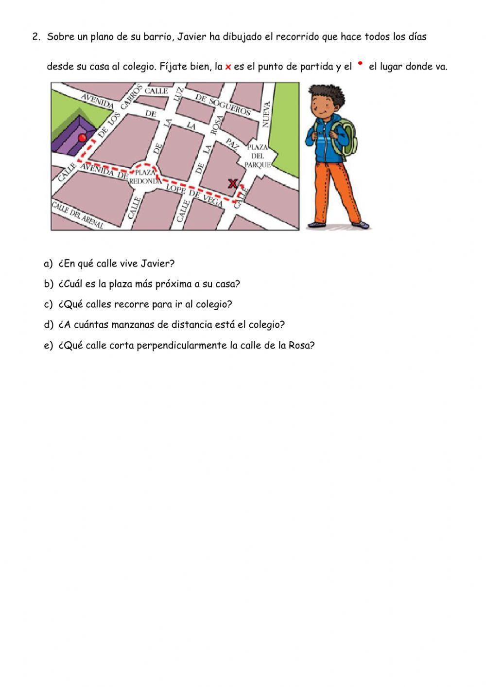 La situación de los objetos