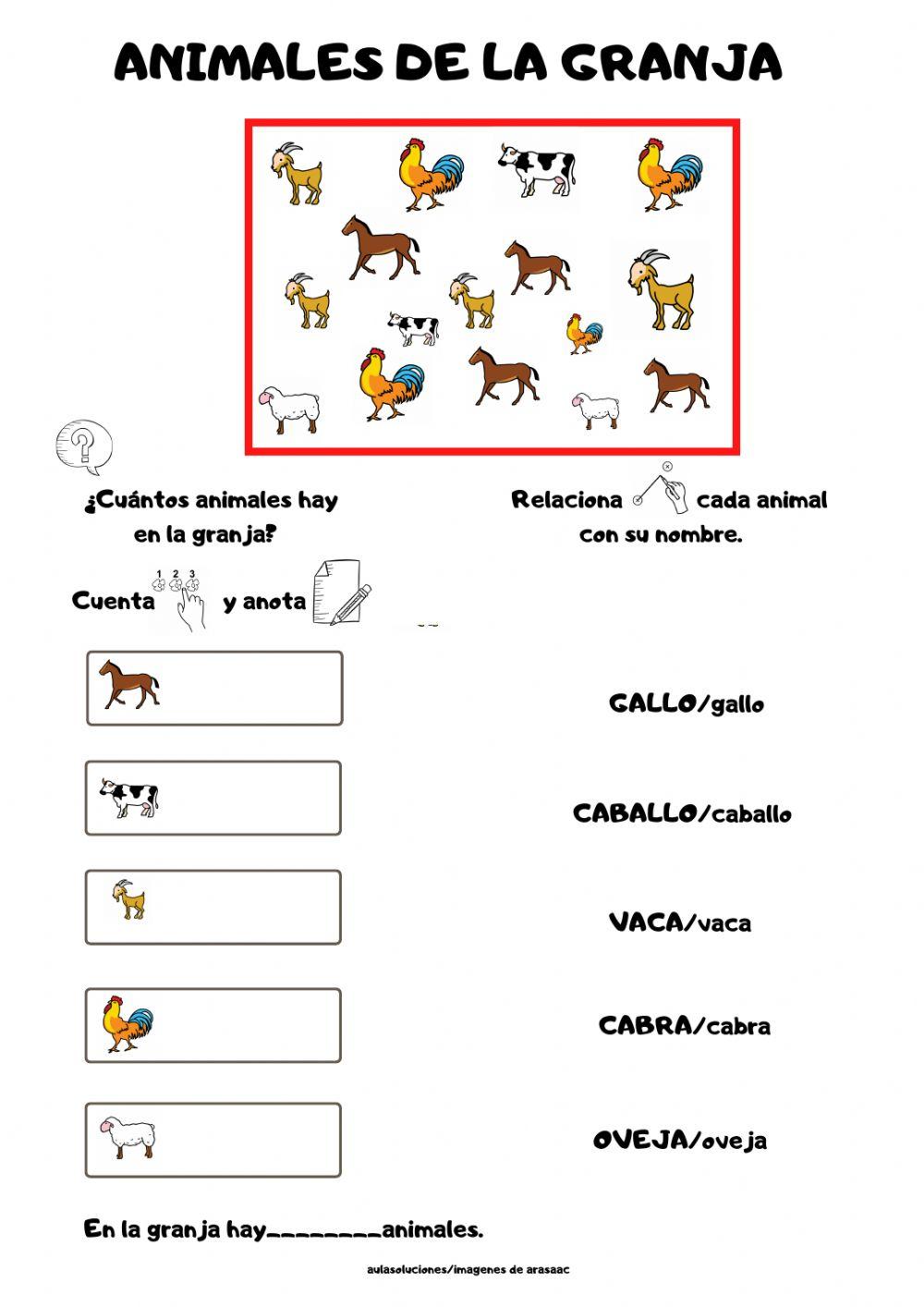Animales de la granja
