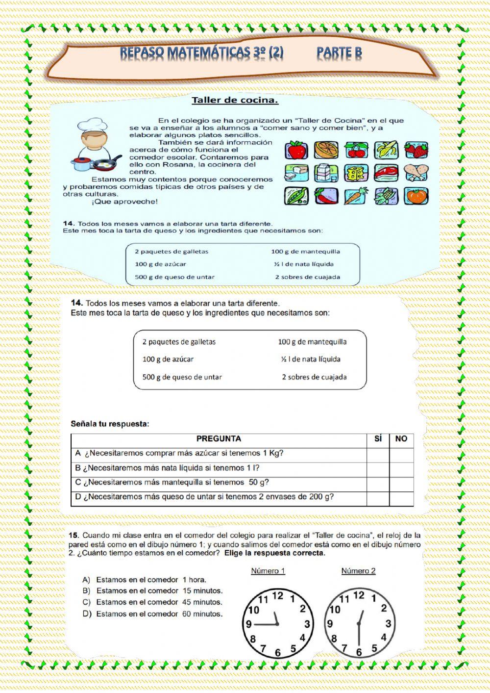 Repaso tercero parte B