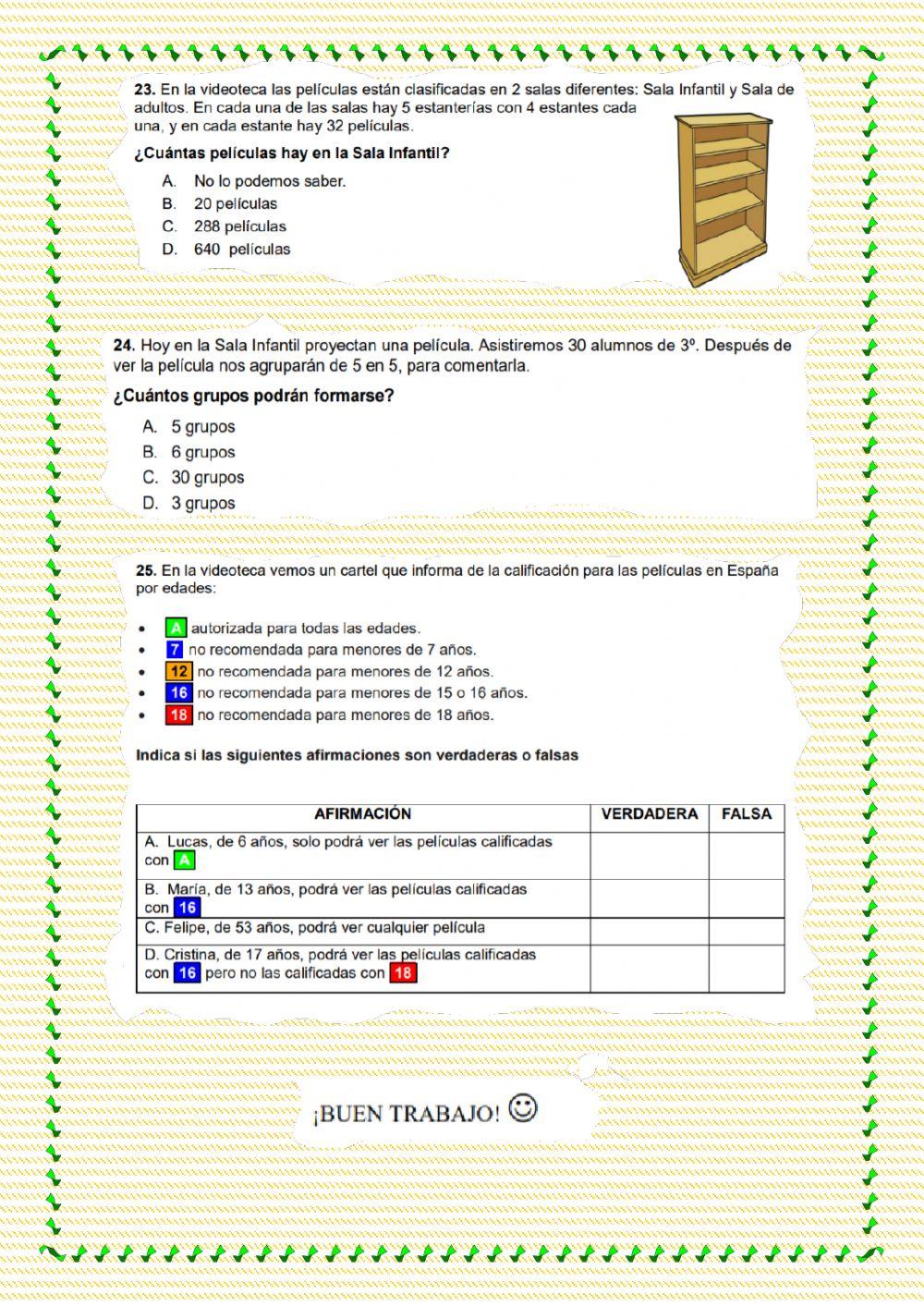 Repaso tercero parte B