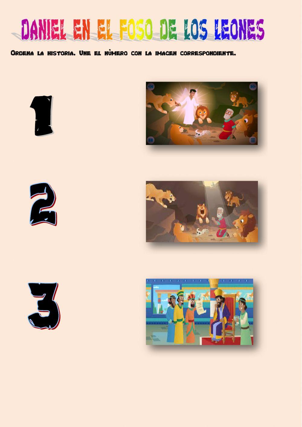 Daniel en el foso 1er ciclo