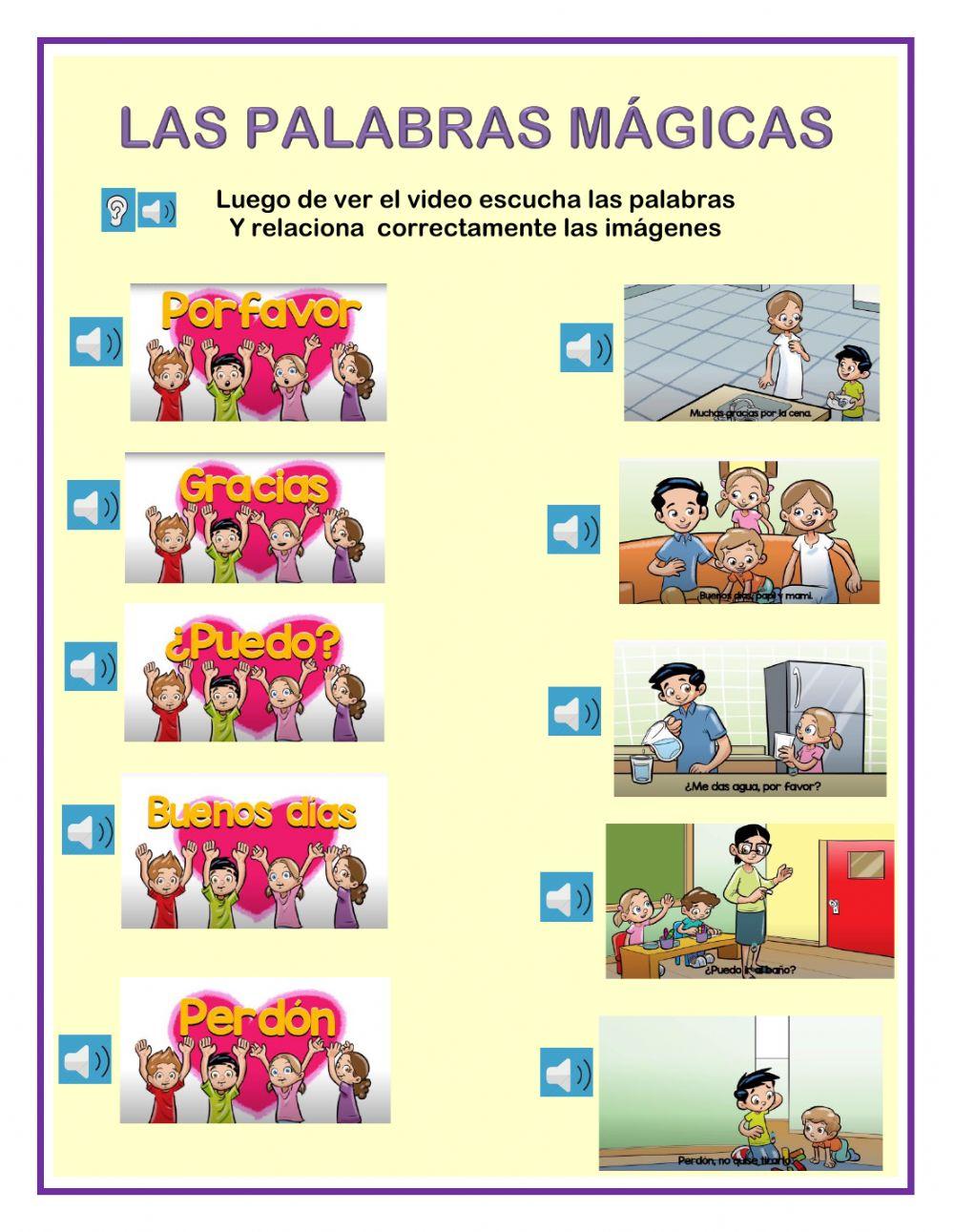 Las palabras magicas