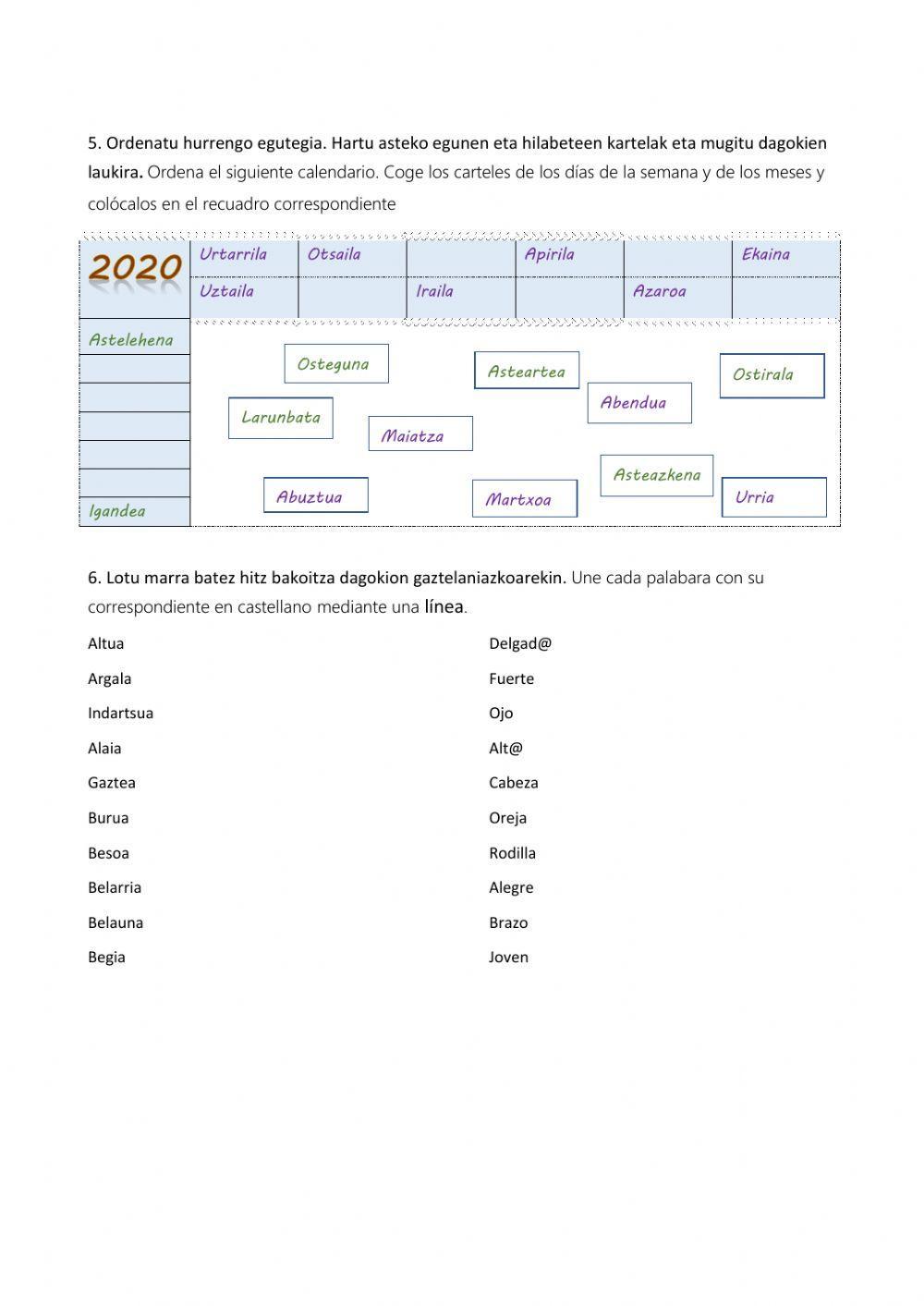 Pendienteak-DBH1-EZOHIKOA