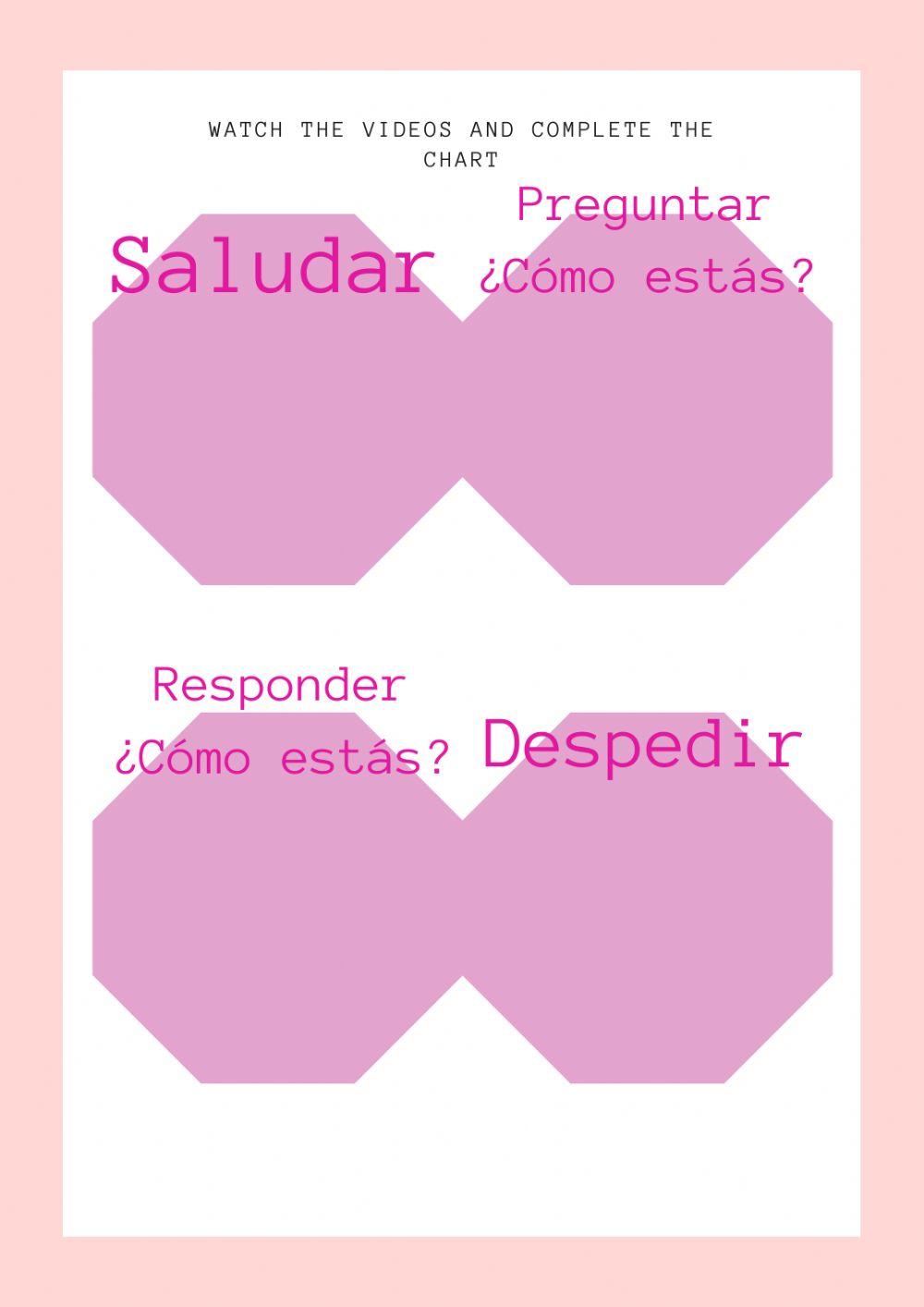 Saludos y Despedidas