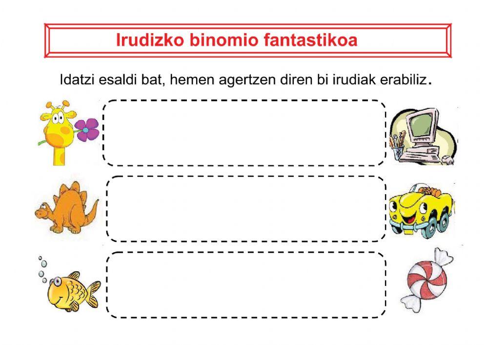 IRUDIZKO BINOMIO FANTASTIKOA