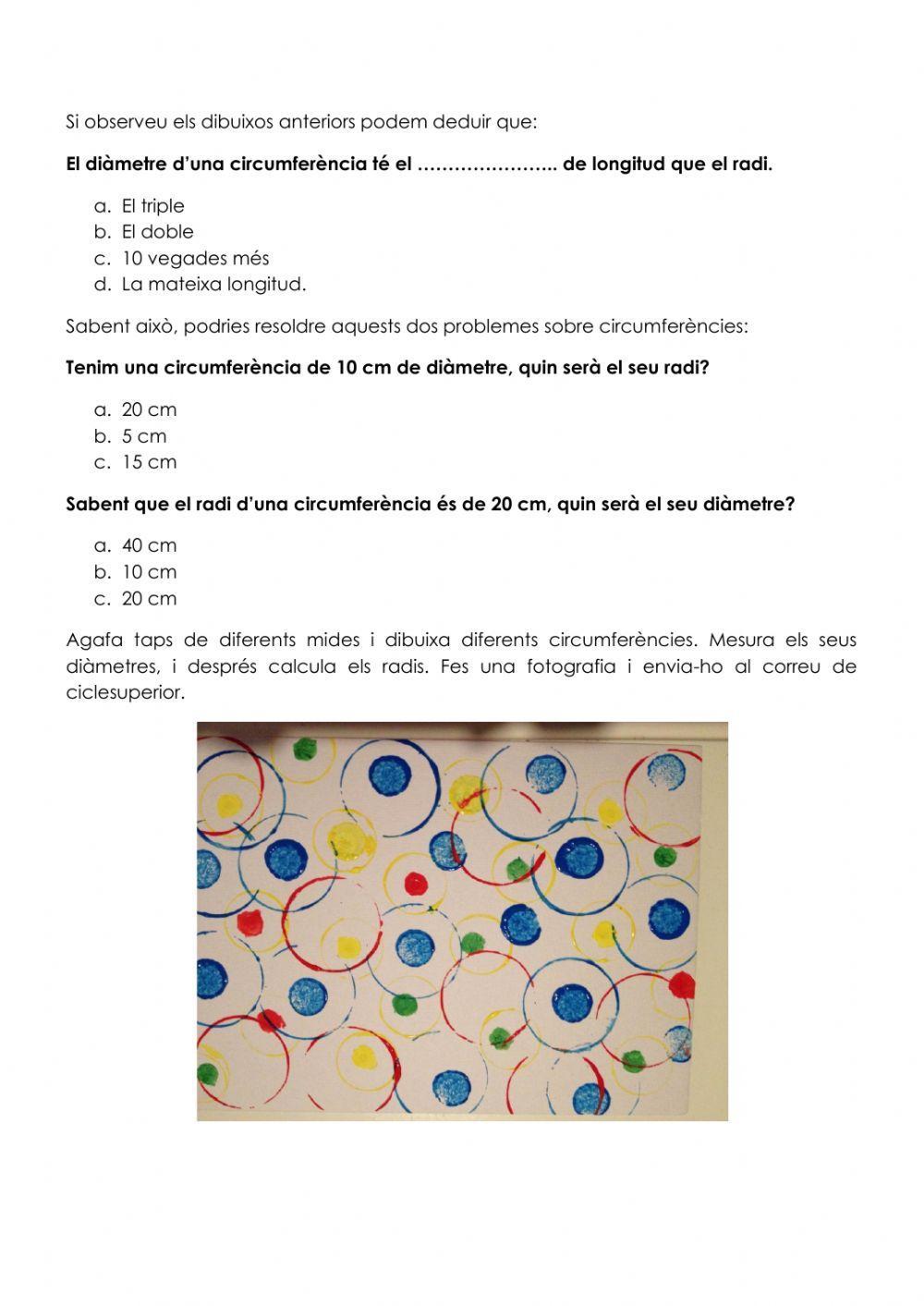 Circumferència Circumferència