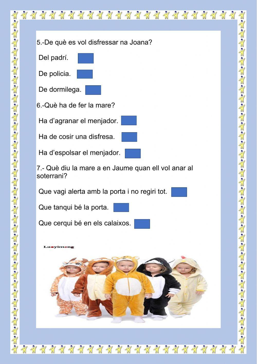 El teatre: comprensió lectora