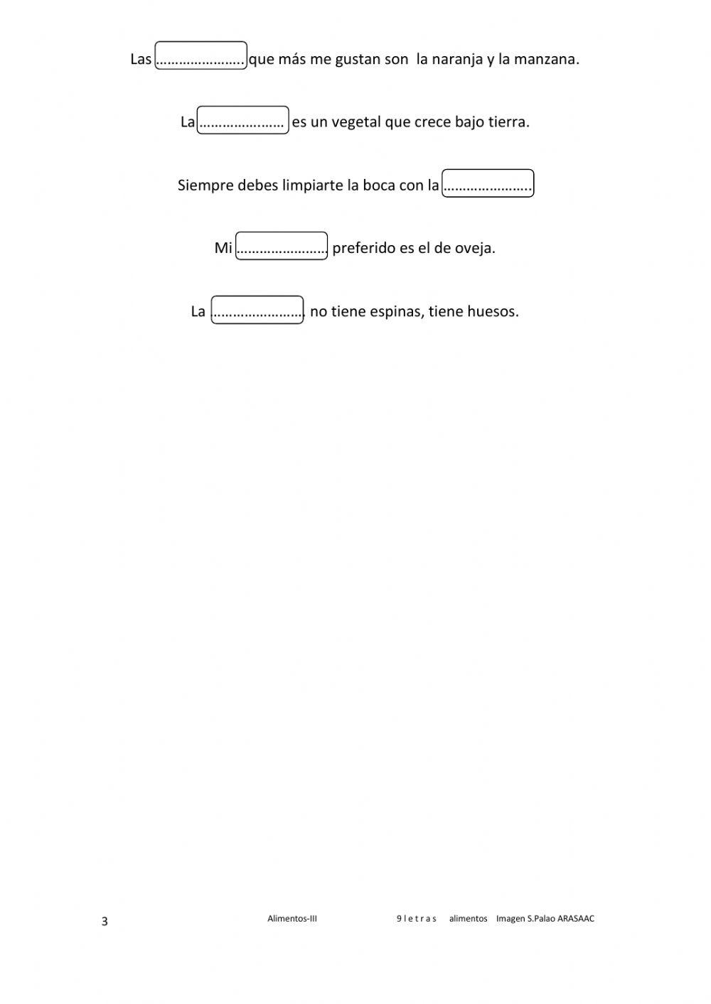 Alimentos III