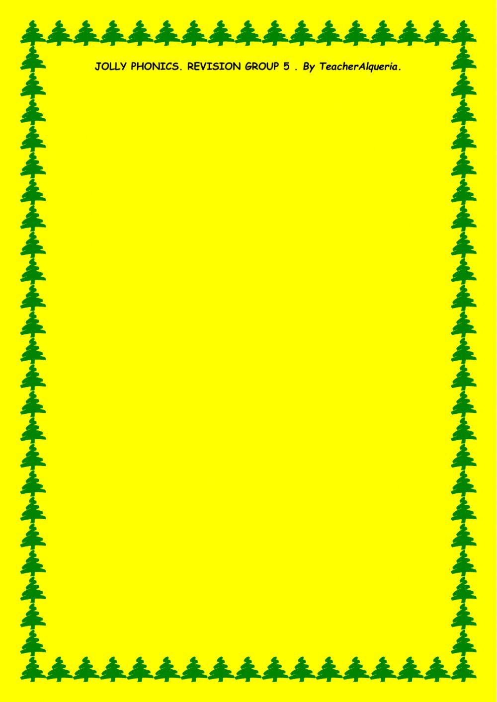 Jolly phonics group 5