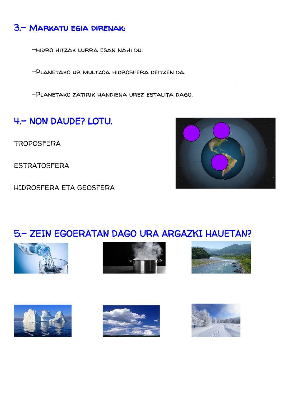 LH1: Lurra eta bere geruzak