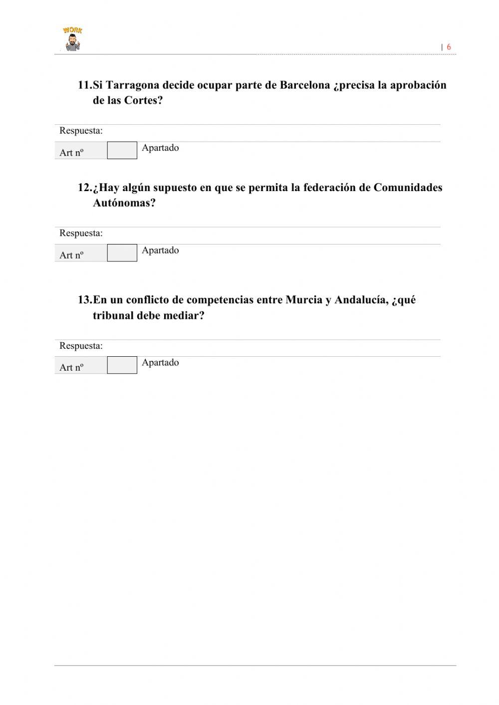 Organización territorial de España