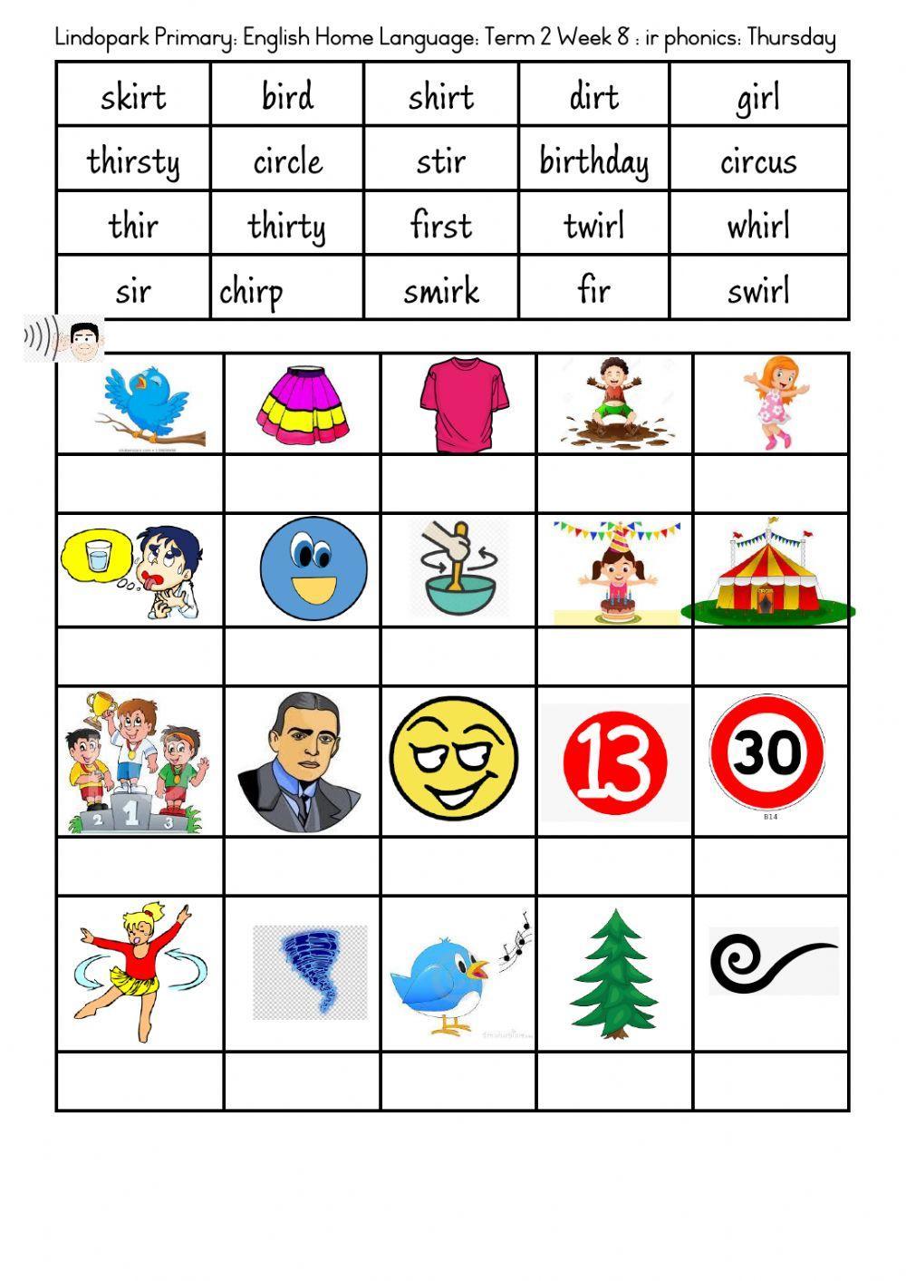 English Term 2 Week 8 :Grade 3 Thursday: 2020