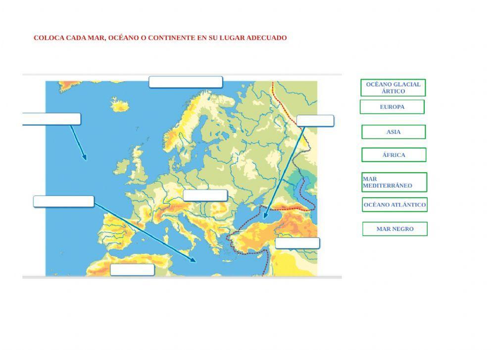 Repaso relieve europa