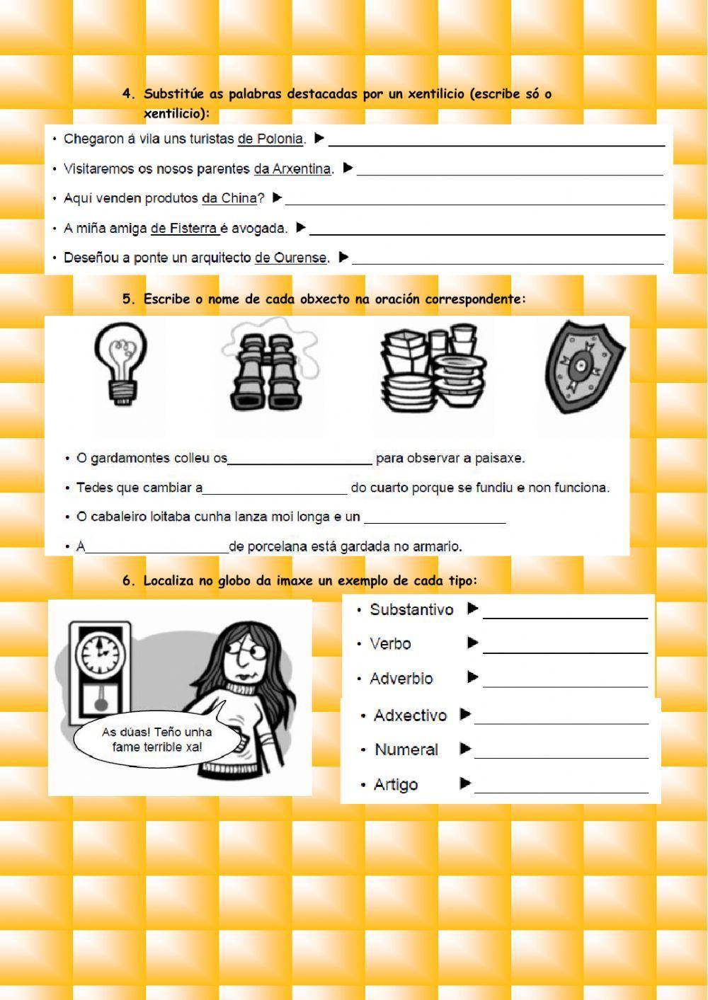Repaso lingua 5º