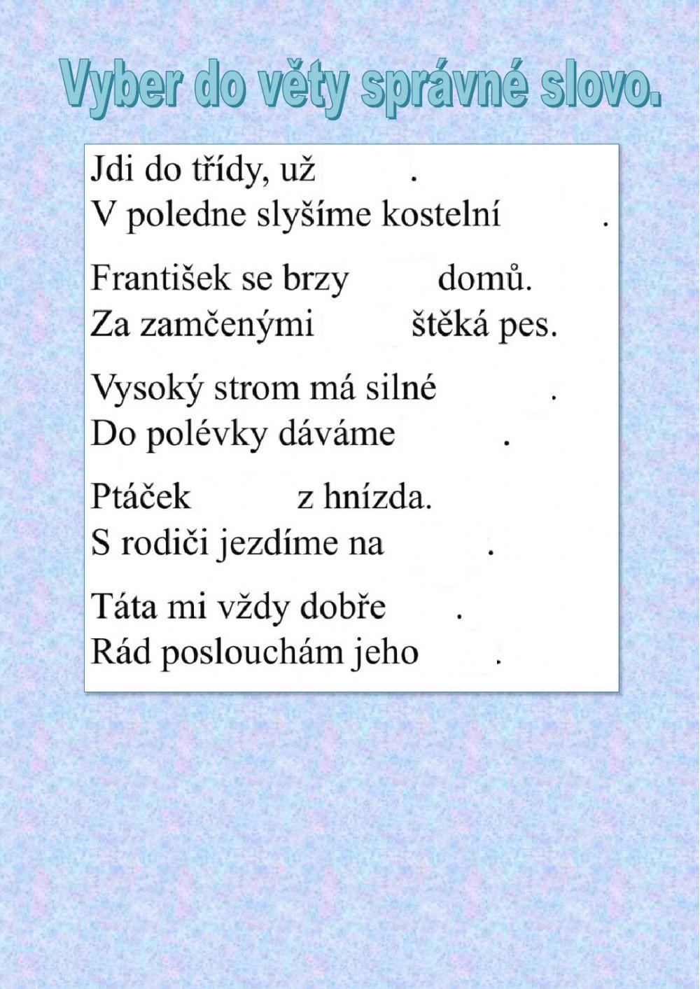 Dvojice slov - di-dy, ti-ty, ni-ny Dvojice slov - di-dy, ti-ty, ni-ny