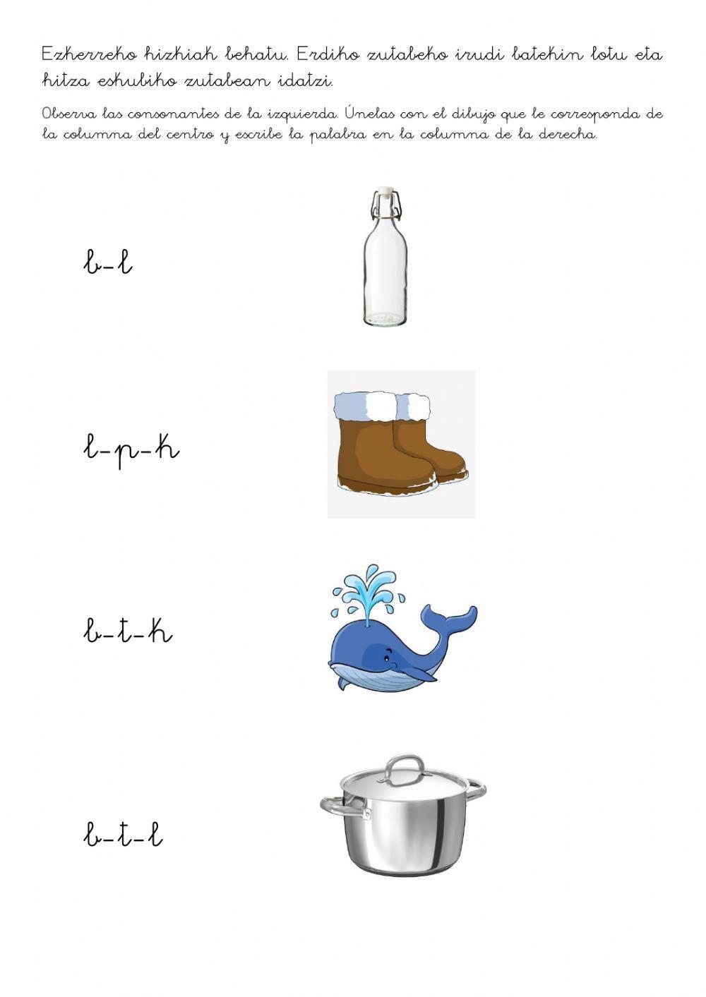 Entzun, lotu eta idatzi