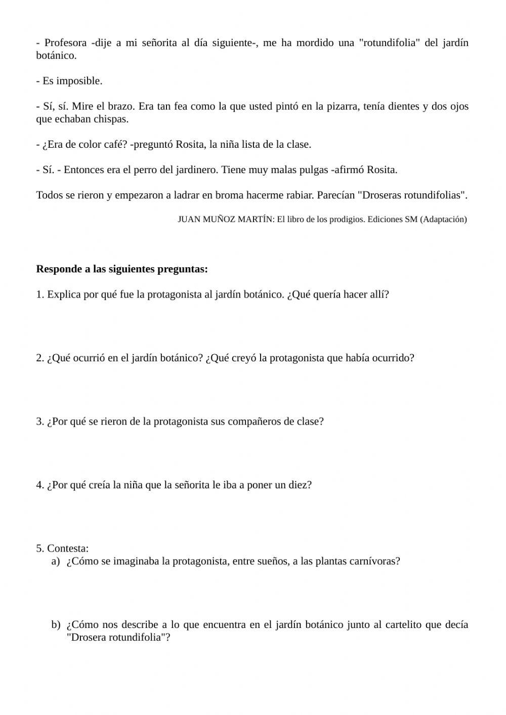 Comprensión lectora