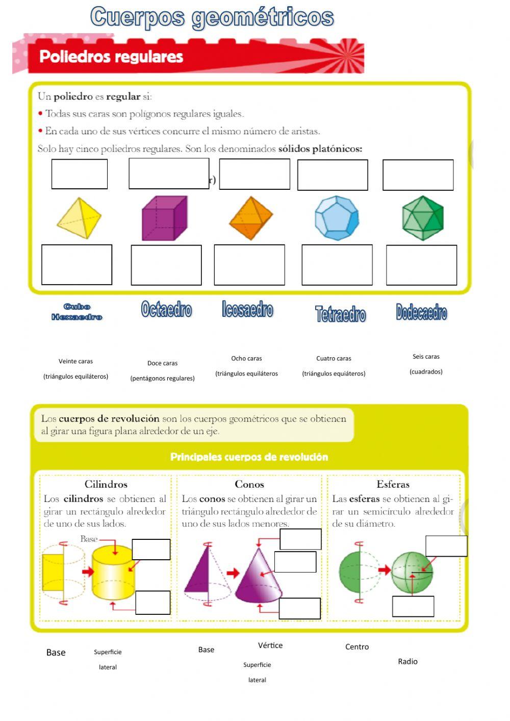 Cuerpos geométricos