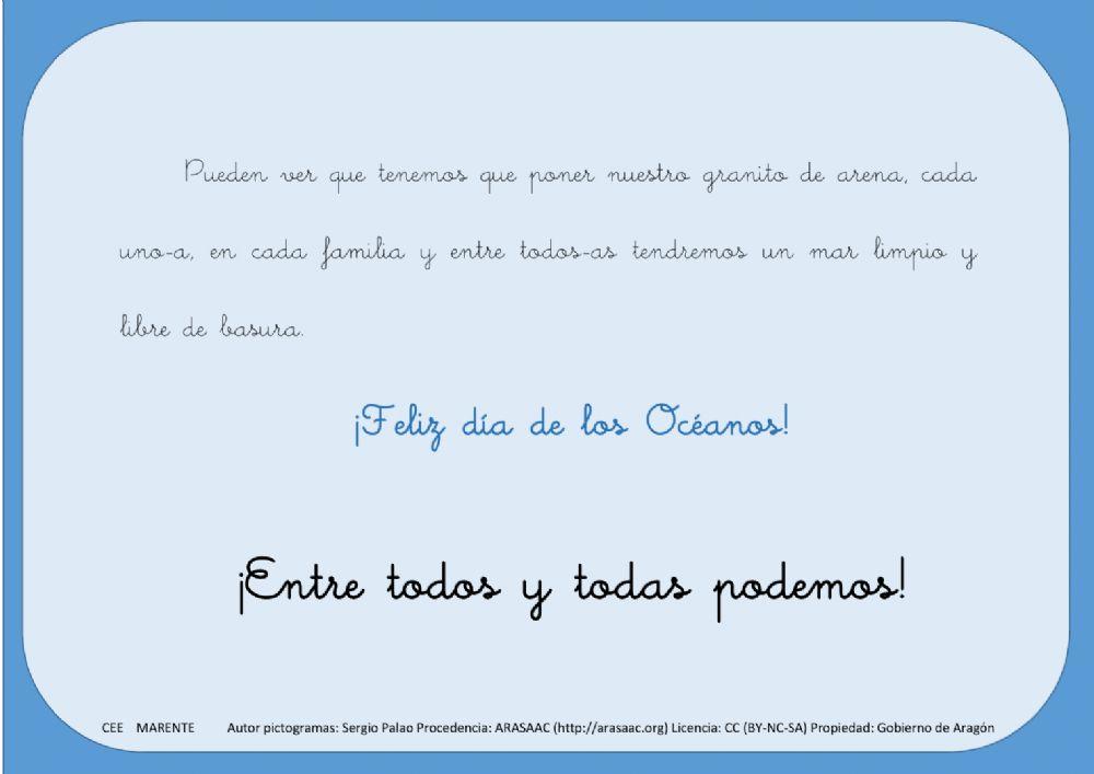 Día de los océanos 2º parte